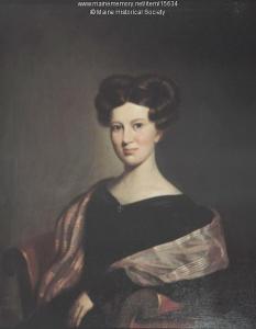 Anne Longfellow Pierce, Portland, 1830